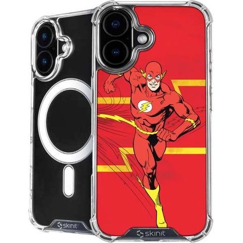 DC Comics Jagged Flash iPhone 16 MagSafe Case