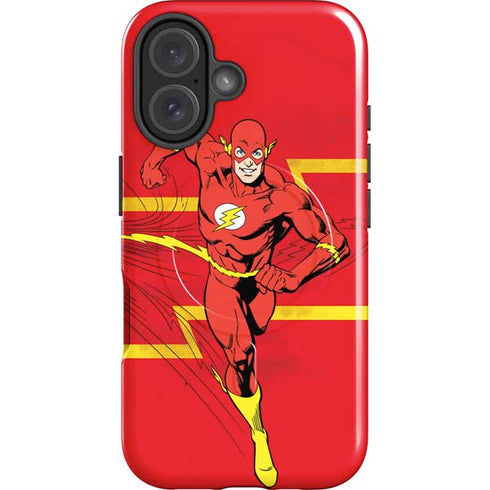 DC Comics Jagged Flash iPhone 16 Plus Magsafe Impact Case