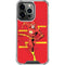 DC Comics Jagged Flash iPhone 16 Pro Clear Case