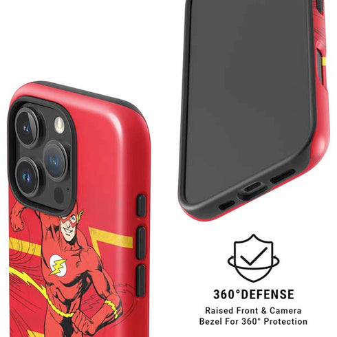 DC Comics Jagged Flash iPhone 16 Pro Magsafe Impact Case