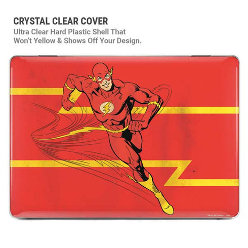 DC Comics Jagged Flash MacBook Pro 14in (2021-24) Case plus Skin