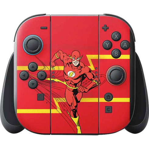 DC Comics Jagged Flash Nintendo Switch 2 (2025) with Joy-Con Skin