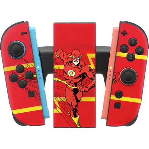 DC Comics Jagged Flash Nintendo Switch 2 (2025) Joy-Con Controller Skin