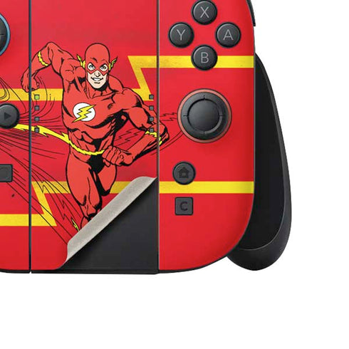 DC Comics Jagged Flash Nintendo Switch 2 (2025) Joy-Con Controller Skin