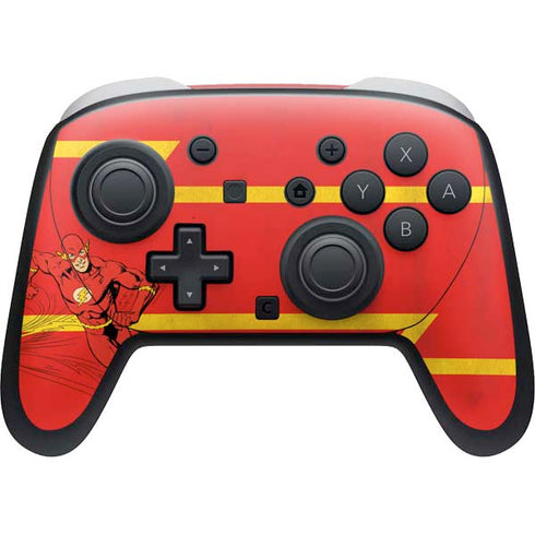 DC Comics Jagged Flash Nintendo Switch 2 (2025) Pro Controller Skin