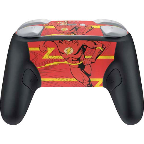 DC Comics Jagged Flash Nintendo Switch 2 (2025) Pro Controller Skin