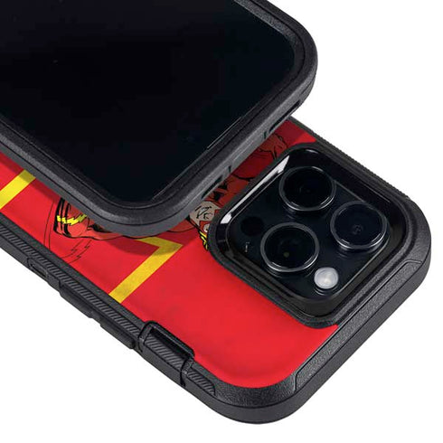 DC Comics Jagged Flash Otterbox Defender iPhone Skin