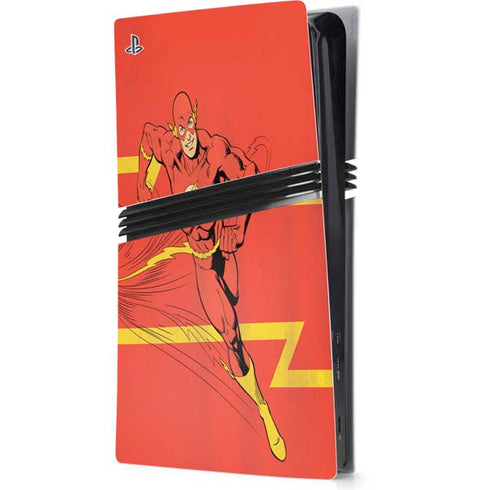 DC Comics Jagged Flash PS5 Pro Console Skin