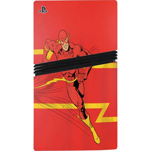 DC Comics Jagged Flash PS5 Pro Disk Bundle Skin
