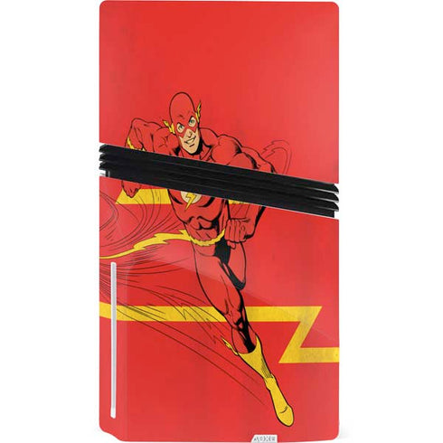 DC Comics Jagged Flash PS5 Pro Disk Bundle Skin