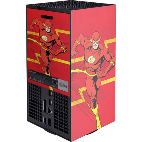 DC Comics Jagged Flash XBox Series X Digital Edition Console Skin
