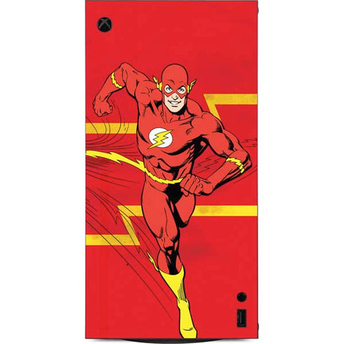 DC Comics Jagged Flash XBox Series X Digital Edition Console Skin