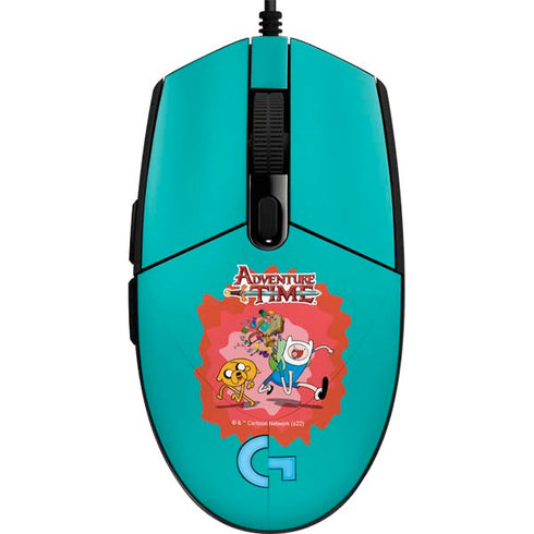 Adult Swim Adventure Time Jake and Finn G203 Prodigy RGB Wired Gaming Mouse Skin