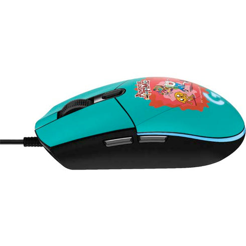 Adult Swim Adventure Time Jake and Finn G203 Prodigy RGB Wired Gaming Mouse Skin