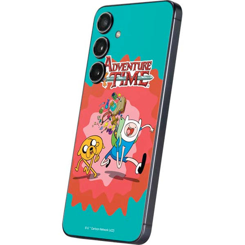 Adult Swim Adventure Time Jake and Finn Galaxy A16 5G Skin