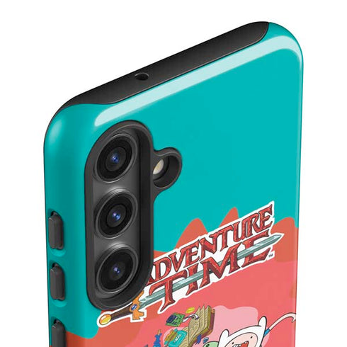 Adult Swim Adventure Time Jake and Finn Galaxy S25 Impact Case