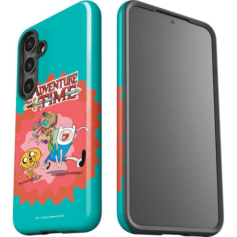 Adult Swim Adventure Time Jake and Finn Galaxy S25 Impact Case