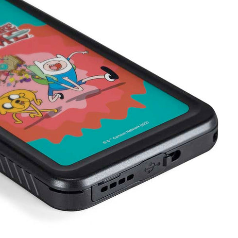 Adult Swim Adventure Time Jake and Finn Galaxy S24 Plus Waterproof Case