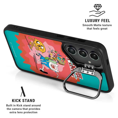 Adult Swim Adventure Time Jake and Finn Galaxy S24 Ultra Kickstand Case
