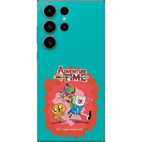 Adult Swim Adventure Time Jake and Finn Galaxy S25 Ultra Skin