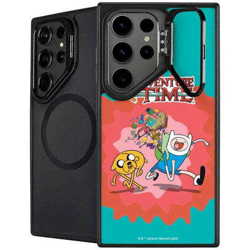 Adult Swim Adventure Time Jake and Finn Galaxy S26 Ultra Kickstand Case