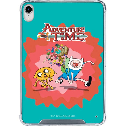 Adult Swim Adventure Time Jake and Finn iPad 11th Gen (2025) Clear Case