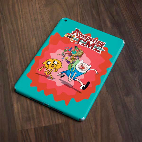 Adult Swim Adventure Time Jake and Finn Apple iPad Skin