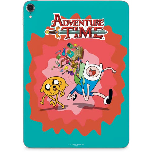 Adult Swim Adventure Time Jake and Finn Apple iPad Pro Skin