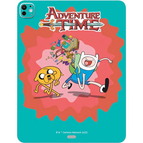 Adult Swim Adventure Time Jake and Finn iPad Pro 13in M4 (2024) Skin