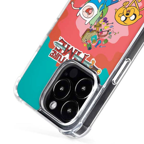 Adult Swim Adventure Time Jake and Finn iPhone 16 Pro Max MagSafe Case