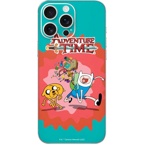 Adult Swim Adventure Time Jake and Finn iPhone 16 Pro Max Skin