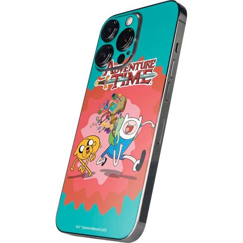 Adult Swim Adventure Time Jake and Finn iPhone 16 Pro Skin