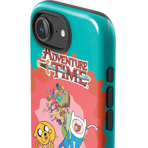 Adult Swim Adventure Time Jake and Finn iPhone 16e Impact Case