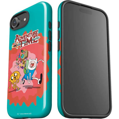 Adult Swim Adventure Time Jake and Finn iPhone 16e Impact Case