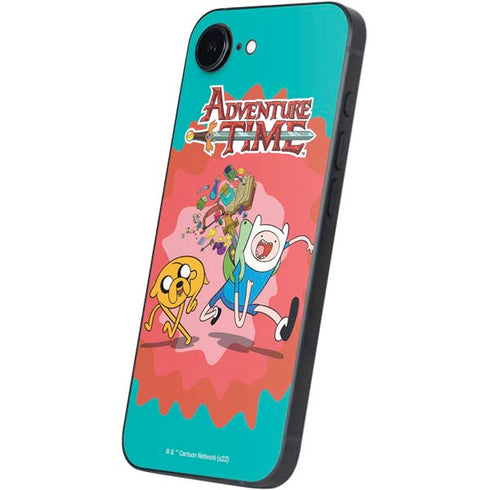 Adult Swim Adventure Time Jake and Finn iPhone 16e Skin