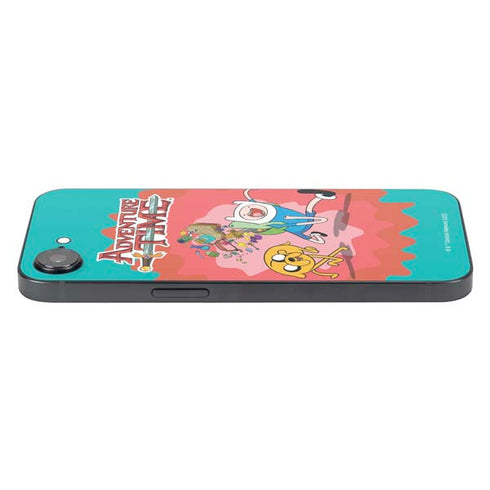 Adult Swim Adventure Time Jake and Finn iPhone 16e Skin