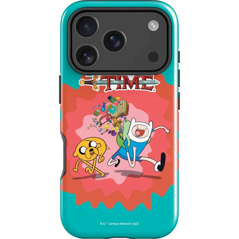 Adult Swim Adventure Time Jake and Finn iPhone 18 Pro Max Impact Case