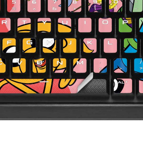 Adult Swim Adventure Time Jake and Finn K95 RGB PLATINUM Mechanical Gaming Keyboard Skin