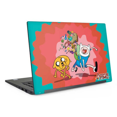 Adult Swim Adventure Time Jake and Finn Dell Latitude Skin