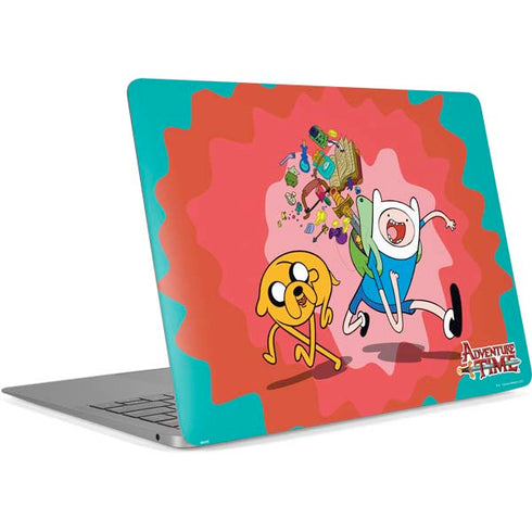 Adult Swim Adventure Time Jake and Finn Apple MacBook Air Skin