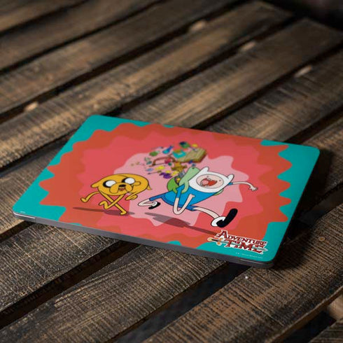 Adult Swim Adventure Time Jake and Finn Apple MacBook Air Skin