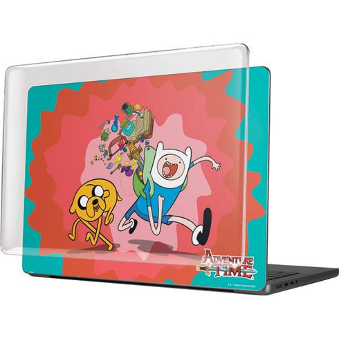 Adult Swim Adventure Time Jake and Finn MacBook Pro 14in (2021-24) Case plus Skin