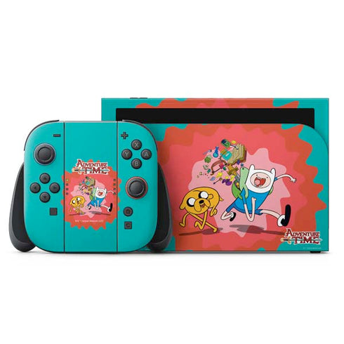 Adult Swim Adventure Time Jake and Finn Nintendo Skins