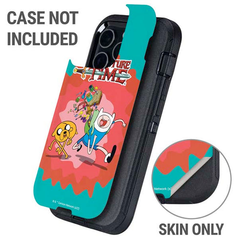 Adult Swim Adventure Time Jake and Finn Otterbox Defender iPhone Skin