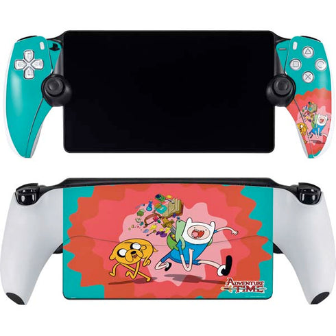Adult Swim Adventure Time Jake and Finn PlayStation Portal Remote Player Skin
