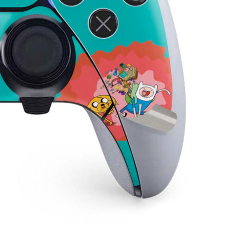 Adult Swim Adventure Time Jake and Finn PS5 DualSense Edge Pro Controller Skin