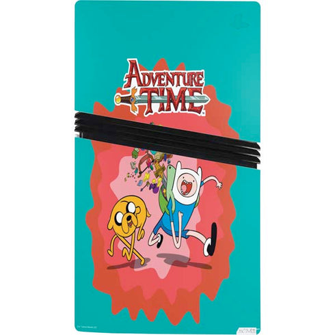 Adult Swim Adventure Time Jake and Finn PS5 Pro Console Skin