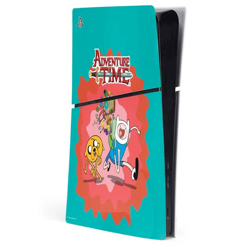 Adult Swim Adventure Time Jake and Finn PlayStation PS5 Skins