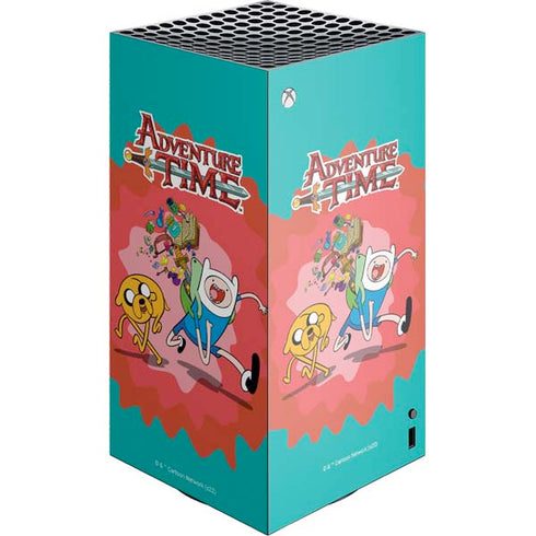 Adult Swim Adventure Time Jake and Finn XBox Series X Digital Edition Console Skin