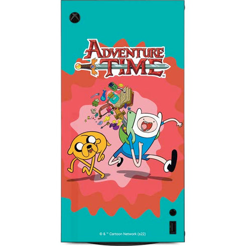 Adult Swim Adventure Time Jake and Finn XBox Series X Digital Edition Console Skin